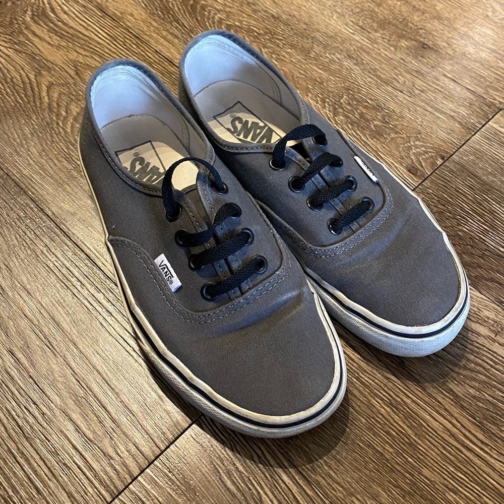 Gray Vans woman’s size 7!